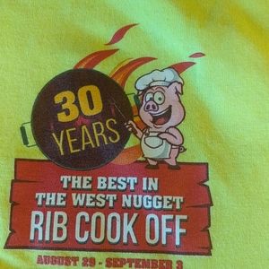 T shirt" best in the west nugget rib cook off"